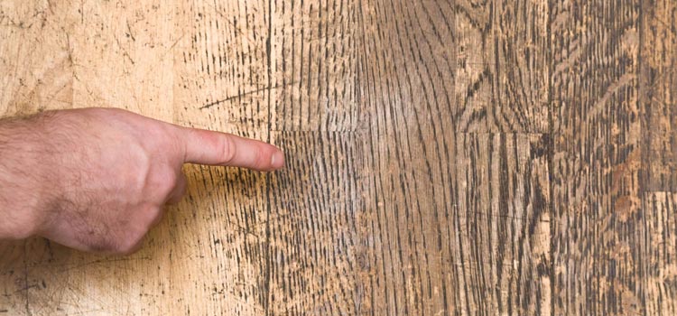 Wood Door Scratch Repair in Westlake Village